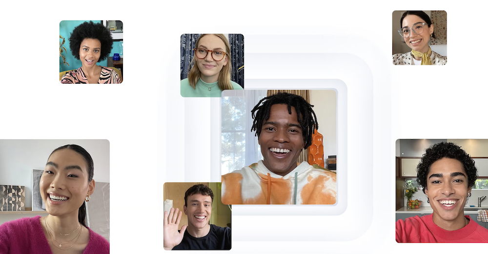 iOS 15 FaceTime Interface